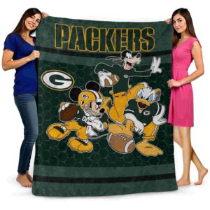 green bay packers three musketeers green blanket fashion forward