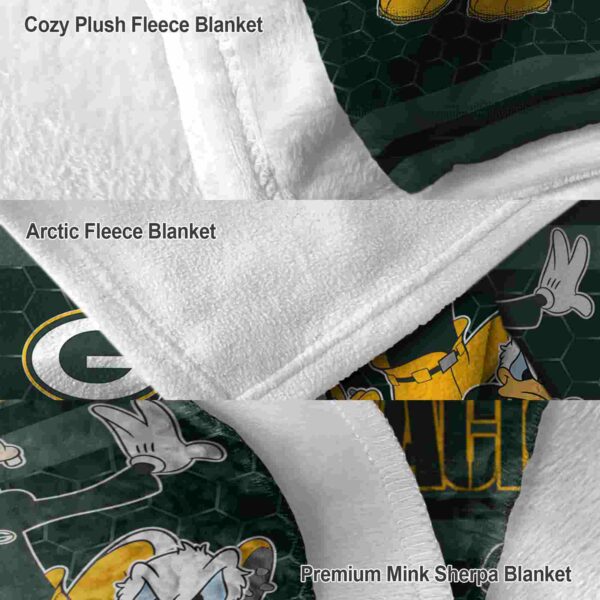 green bay packers three musketeers green blanket premium grade
