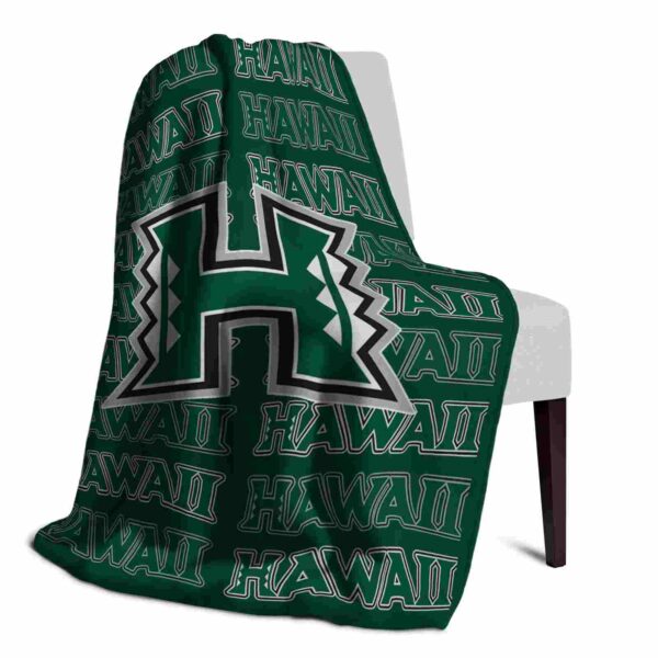 hawaii rainbow warriors fan pride green blanket top rated