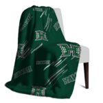 hawaii rainbow warriors fan spirit green blanket top rated