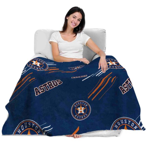 houston astros fan spirit blue blanket latest model