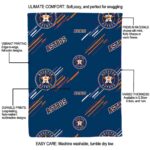 houston astros fan spirit blue blanket new arrival