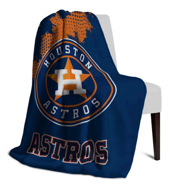 houston astros grunge texture blue blanket top rated