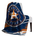 houston astros paint streaks blue white blanket top rated