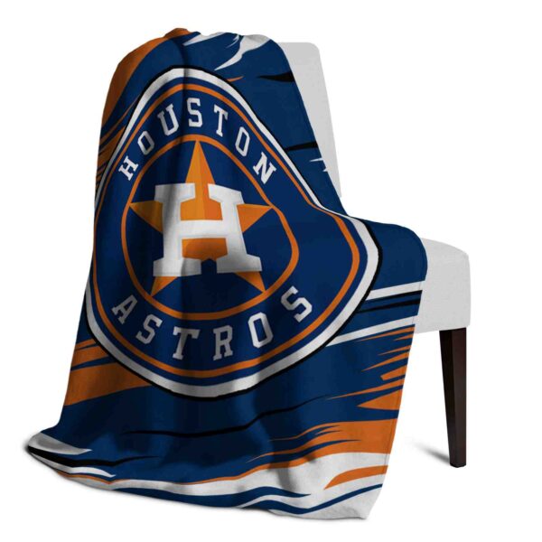 houston astros paint streaks blue white blanket top rated