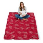 houston cougars diehard fans red blanket best selling