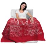 houston cougars fan pride red blanket best selling