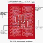 houston cougars fan pride red blanket best selling