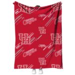 houston cougars fan spirit red blanket best selling