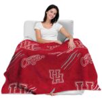 houston cougars fan spirit red blanket best selling