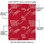 houston cougars fan spirit red blanket best selling