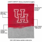 houston cougars gradient dots red blanket best selling