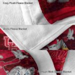 houston cougars three musketeers red blanket best selling