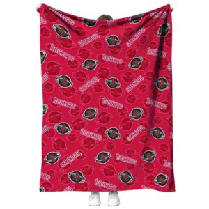 houston rockets diehard fans red blanket best selling