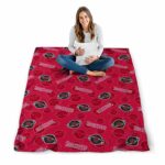 houston rockets diehard fans red blanket best selling