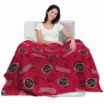 houston rockets diehard fans red blanket best selling