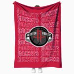 houston rockets fan pride red blanket best selling