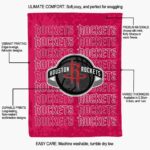 houston rockets fan pride red blanket best selling