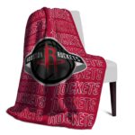 houston rockets fan pride red blanket best selling