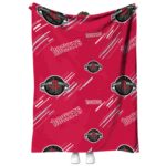 houston rockets fan spirit red blanket best selling