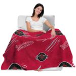 houston rockets fan spirit red blanket latest model