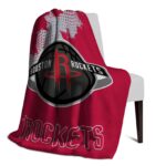 houston rockets grunge texture red blanket top rated