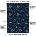 houston texans diehard fans blue blanket new arrival