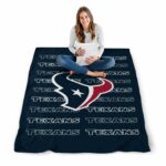 houston texans fan pride blue blanket high quality