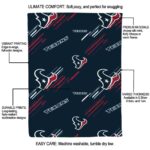 houston texans fan spirit blue blanket new arrival