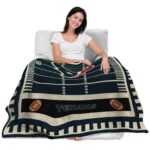 houston texans football field blue blanket best selling