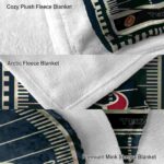 houston texans football field blue blanket best selling