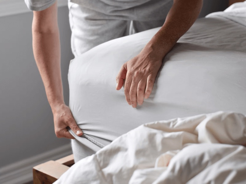 how to effectively dry your bedding
