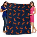 illinois fighting illini diehard fans blue blanket fashion forward
