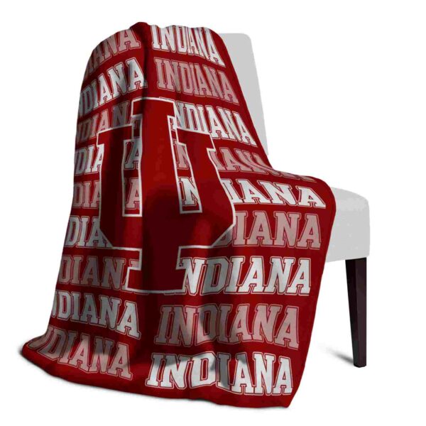 indiana hoosiers fan pride red blanket top rated