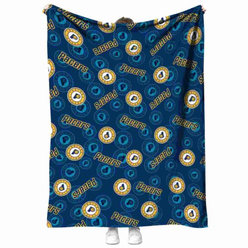 indiana pacers diehard fans blue blanket best selling