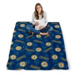 indiana pacers diehard fans blue blanket high quality