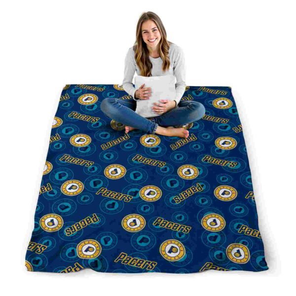 indiana pacers diehard fans blue blanket high quality