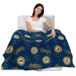 indiana pacers diehard fans blue blanket latest model