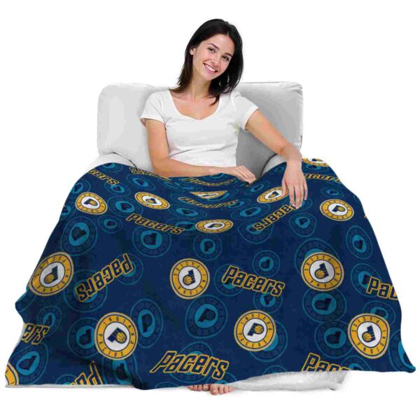 indiana pacers diehard fans blue blanket latest model