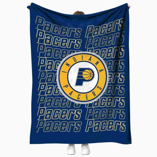 indiana pacers fan pride blue blanket best selling