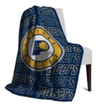 indiana pacers fan pride blue blanket top rated