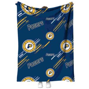 indiana pacers fan spirit blue blanket best selling