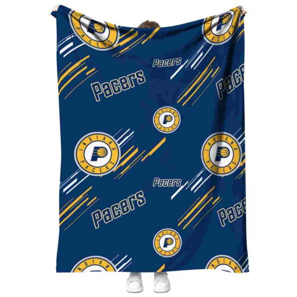 indiana pacers fan spirit blue blanket best selling