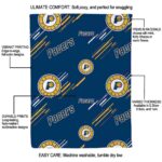 indiana pacers fan spirit blue blanket new arrival