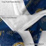 indiana pacers fan spirit blue blanket premium grade