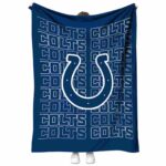 indianapolis colts fan pride blue blanket best selling