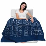 indianapolis colts fan pride blue blanket latest model