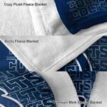 indianapolis colts fan pride blue blanket premium grade
