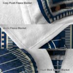 indianapolis colts football field blue blanket best selling