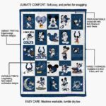 indianapolis colts mickey minnie blue white blanket new arrival